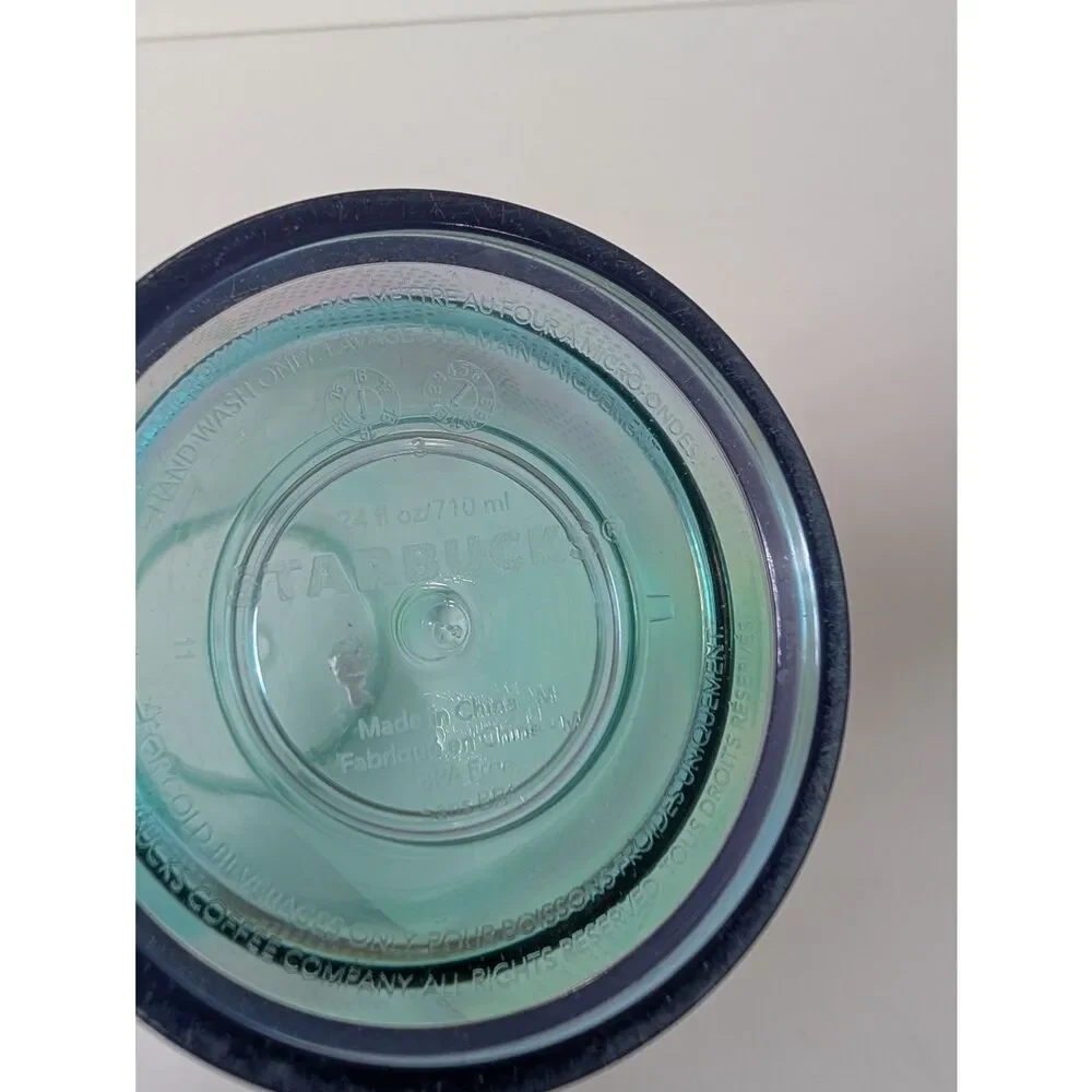 Starbucks Tall Tumbler Mermaid 24oz Iridescent Mirror Siren Scales